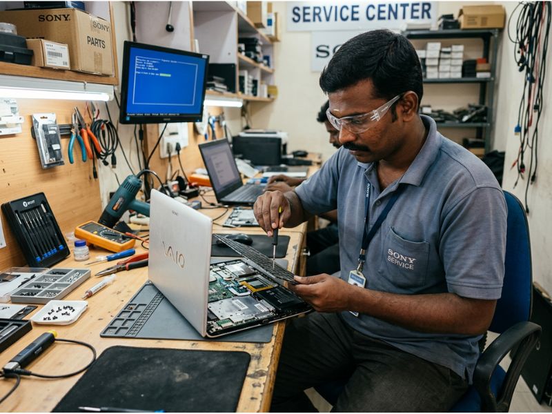 sony laptop General Service in chennai, hyderabad