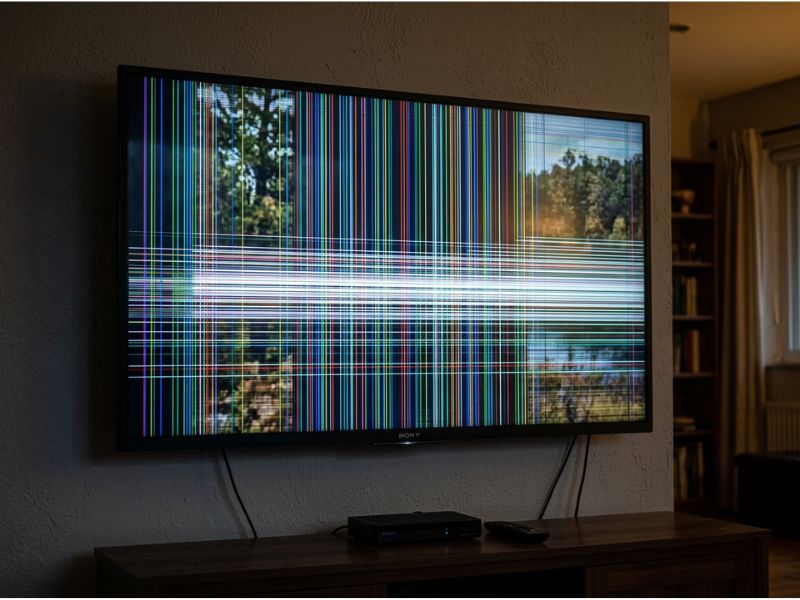 sony tv vertical or horizontal lines service center in chennai, hyderabad
